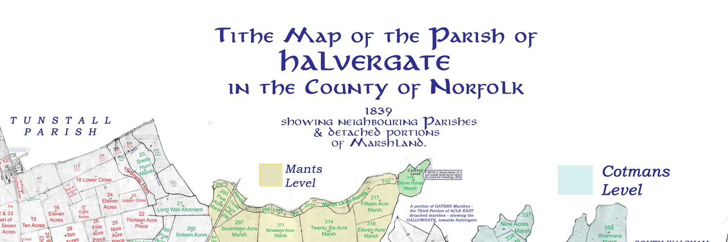 header from Jacky Heath's Tithe Map